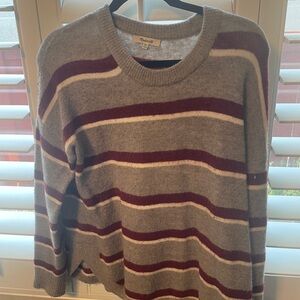 Cozy striped sweater